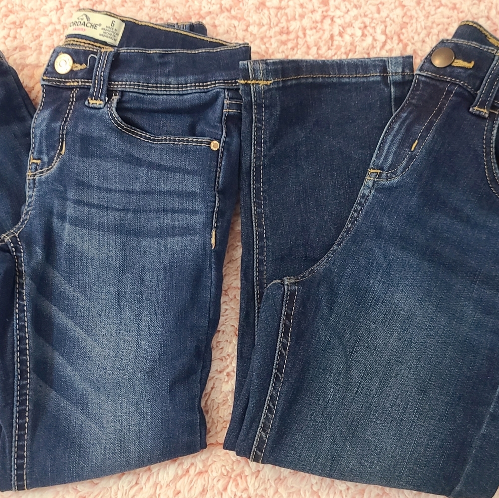 2 Pair of Girls Jeans